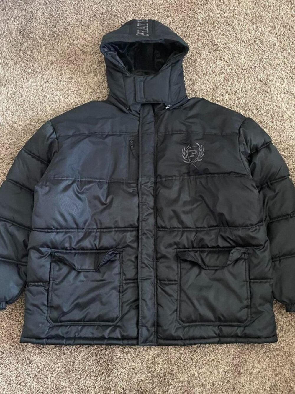 Phat Farm Classics Puffer Jacket Full-Zip Insulated Men’s 4X Winter Outdoors